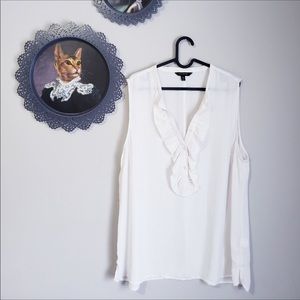 BANANA REPUBLIC | Ladies Ruffle Top